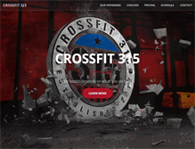 Tablet Screenshot of crossfit315.com